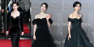 Foto Best Dressed di Red Carpet SBS Drama Awards 2023, Dominasi Hitam Ungkapan Duka Cita Buat Lee Sun Kyun