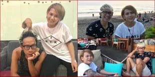 FOTO: Bikin Baper, Aming dan Evelyn Tetap Akrab Meski Sudah Cerai