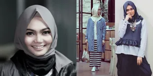 FOTO Bikin Terpukau! Gaya Hijabers Stylish dan Kece Ala Rina Nose