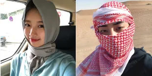 Foto Bintang Korea Saat Memakai Kerudung atau Sorban, dari Suzy, Song Hye Kyo Sampai Sehun EXO