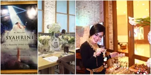 FOTO Buka Bersama ala Syahrini, Mewah Bak Jamuan Dinner Kerajaan