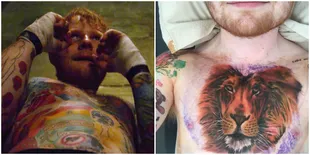 FOTO: Bukan Sekedar Gambar, Tato-Tato Ed Sheeran Ini Punya Makna!