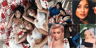 FOTO: 'Bukti-Bukti' Kylie Jenner Hamil di Pemotretan Calvin Klein
