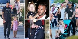FOTO: Bukti Harper Beckham Gadis Yang Manja, Lucunya Bikin Gemas!