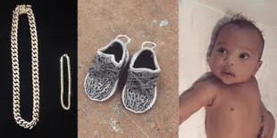 FOTO: Bukti Jika Saint West Punya Gaya Fashion Mirip Kanye West