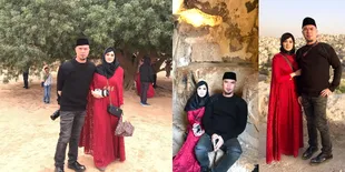 FOTO Bulan Madu Ahmad Dhani - Mulan Jameela, Keliling Jerusalem