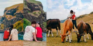 FOTO Bulan Madu Ammar Zoni dan Irish Bella, Mesra di Buki Merese