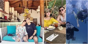 FOTO: Bulan Madu Rifky Balweel - Biby Alraen, Romantis di Lombok