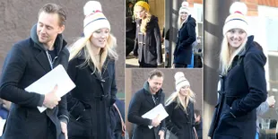 FOTO: Cantik & Berambut Blonde, Inikah Pacar Baru Tom Hiddleston?
