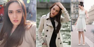 FOTO: Cantik & Stylish, Shandy Aulia Tampil Feminin di Paris