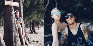 FOTO: Cantik Berbikini, Jennifer Bachdim Liburan di Thailand