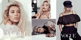 FOTO: Cantik Menawan, Saat Kim Kardashian Jadi Model Vogue Taiwan