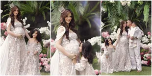 FOTO: Cantiknya Mikhayla Bakrie di Maternity Shoot Nia Ramadhani