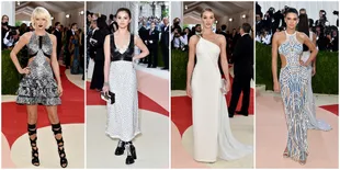 FOTO: Cantiknya Seleb di Red Carpet Met Gala 2016, Anggun Glamor