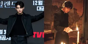 Foto Cha Eun Woo Cute Menggemaskan di Preskon 'ISLAND', Tapi Badass Banget Saat Berakting Jadi Pendeta