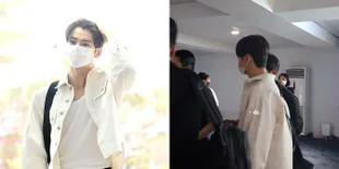Foto Cha Eun Woo dari Bandara Incheon Hingga Tiba di Indonesia, Selfie di Pesawat Bikin Hati Deg-Degan