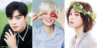 Foto Cha Eun Woo dengan Berbagai Model dan Warna Rambut, dari Pink Hingga Wig Panjang Ala Cewek