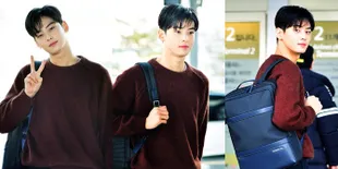 FOTO: Cha Eunwoo Saat di Airport, Dijuluki Keajaiban Visual