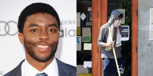 Foto Chadwick Boseman Sebelum Meninggal yang Jadi Sorotan, Kurus dan Duduk di Kursi Roda