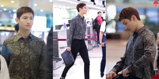 FOTO: Changmin TVXQ Pakai Kemeja Batik Gantengnya Kelewatan, Sudah Cocok Jadi Guru?