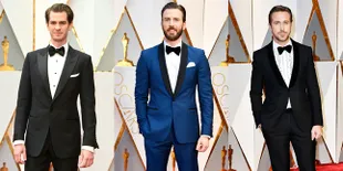 FOTO: Charming! Penampilan Keren Para Aktor Tampan di OSCAR 2017