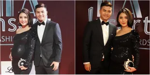 FOTO Chelsea Olivia Pamer Perut Buncit & Gaun Mewah di Red Carpet