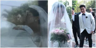 Foto: Ciuman Pertama Chelsea - Glenn Pasca Resmi Menikah, Sweet!