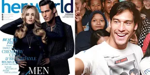 FOTO: Cover Majalah, Richard Kyle dan Cinta Laura Dibilang Serasi