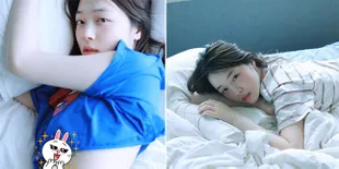 FOTO: Cute & Sensual, Choi Sulli Umbar Bagian Pribadi di Ranjang