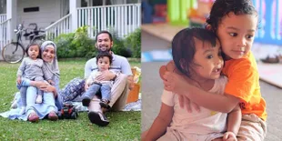 FOTO: Cute! Kebersamaan Adam & Hawwa Anak Shireen dan Teuku Wisnu
