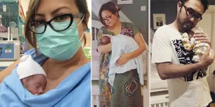 FOTO: Cynthia Lamusu & Surya Saputra Saat Asuh Anak, Penuh Haru