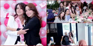 FOTO: Dapat Kejutan Baby Shower, Olla Ramlan Sampai Nangis