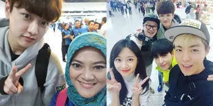 FOTO: Datang ke Indonesia, Shin Won Ho 'LOTBS' Ramah ke Fans