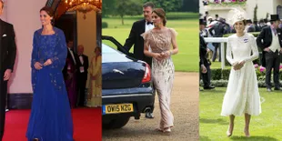 FOTO: Deretan Gaun Mahal Kate Middleton, Harganya Bikin Melongo!