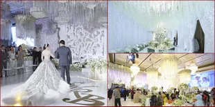FOTO: Detail Dekorasi Mewah di Gala Dinner Syahrini dan Reino