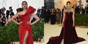 FOTO Detail Gaya Deepika Padukone dan Priyanka Chopra di MET Gala