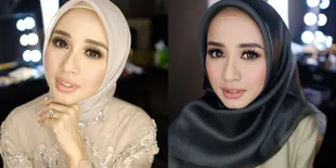 FOTO: Detail Make-up Cantik Laudya Cynthia Bella Saat Resepsi