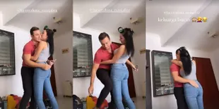 Foto Detik-Detik Ciuman Mesra Lucinta Luna dan Papa Ur Son, Bucin Banget Tak Terpisahkan