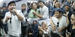 FOTO: Detik-Detik Tompi Lerai Emak-Emak Senggol Bacok, Kocak!