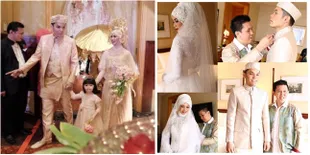FOTO di Balik Layar Pernikahan Ben Kasyafani & Ines, Manis Abis!