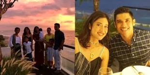 Foto Dian Sastro di Bali, Nikmati Sunset Terakhir di 2018