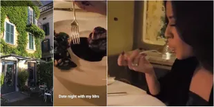 FOTO Dinner Romantis Raisa dan Hamish Ketika Honeymoon di Italia 