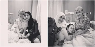 FOTO: Dirawat Intensif, Julia Perez Disupport Teman-Teman Artis