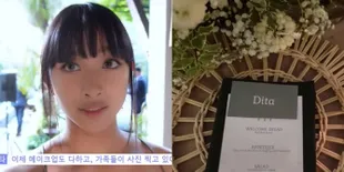 Foto Dita Karang di Pernikahan Kakak Sepupunya yang Mewah, Tiap Tamu Sudah Dapat Meja Khusus