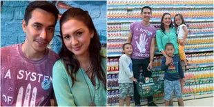 Foto Donna Agnesia dan Darius Berbagi Cerita Romantis