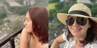 Foto Donna Agnesia Isolasi Mandiri di Apartemen, Selalu Mencoba Bahagia dan Sudah Dinyatakan Negatif