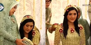 Foto Erina Gudono Saat Menjalani Prosesi Siraman di Rumahnya, Cantik dan Kalem Banget Calon Mantu Presiden