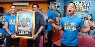 FOTO: Ernest Bahagia Film 'CEK TOKO SEBELAH' Dapat Respon Positif