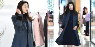 FOTO: Fashion Musim Dingin Jun Ji Hyun, Cantiknya Anggun Berkelas