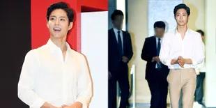 FOTO: Fashion Musim Gugur Park Bo Gum, Gaya Simple & Dewasa